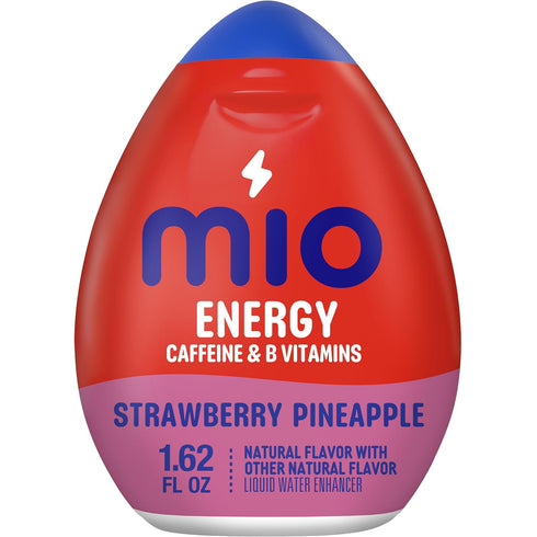 mio Energy Strawberry Pineapple Flavored with other natural flavor Liquid Water Enhancer, 1.62 fl oz Bottle...
