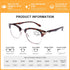 DOOViC 4 Pack Blue Light Blocking Reading Glasses Anti Eyestrain Fashion Classic Style Spring Hinge Computer Readers for Women Men 1.50 Strength...