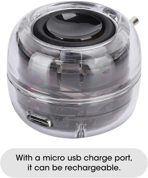 Speaker Portable Mini Speaker with 3.5mm Plug Handsfree Speakers Audio Player for Phone Computer...
