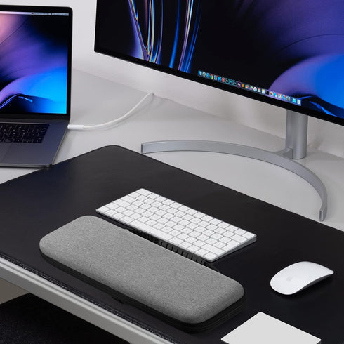 GEEKRIA Keyboard Carrying Case, Hard Shell Protective Travel Bag. Compatible with Magic Keyboard, Magic Keyboard and Magic Mouse Combo Case (Light...