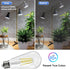 Edison LED Light Bulbs 60 Watt Equivalent 8W Dimmable LED Light Bulbs 5000K Daylight 800 Lumen CRI90 E26 Base for Ceiling Vanity Light Dinning Roo...