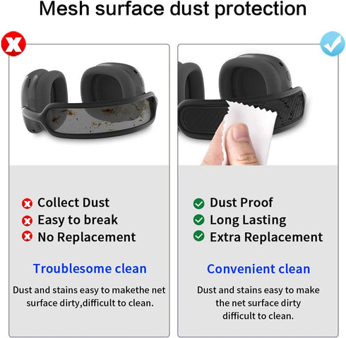 Headband Cover for Apple AirPods Max, WQNIDE Washable Soft Silicone Headphone Headband Protectors/Comfort Cushion/Top Pad Protector Sleeve Compati...