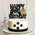 Happy 11th Birthday Cake Topper Game Controller 11s Cake Decoration Level 11s Unlocked Cake Decor Video Play Game Movie Theme Boys Girls Men Women...