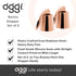 OGGI Bottle Stopper Set of 2 - Copper Plated Wine Topper Set - Stylish Wine Saver Stoppers with Airtight Wine Sealer Levers, Copper Plated...