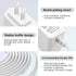 Replacement 5V2A Hello Baby Monitor Charger Adapter for HelloBaby HB66, HB50, HB30, HB6550, HB65, HB65RX, HB65TX Baby Camera Monitor K05S050100U P...