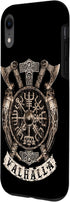 iPhone XR Viking Vegvisir Valhalla Norse Mythology Case...