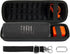 co2CREA Hard Travel Case Replacement for JBL Flip 6 FLIP 5 Waterproof Portable Bluetooth Speaker (Black Case + Inside Black)...