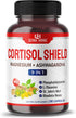CORTISOL SHIELD 9 in 1-15,250mg Magnesium + Ashwagandha with Phosphatidylserine, L-Theanine, St. John's Wort, Rhodiola Rosea - Relaxation Support,...