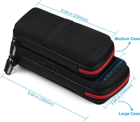Power Bank Hard Travel Case Medium Compatible RAV Power 26800/20100/20000mAh, Anker Power Core 26800mAh/ PowerCore +26800mAh, INIU 10000mAh and Mi...