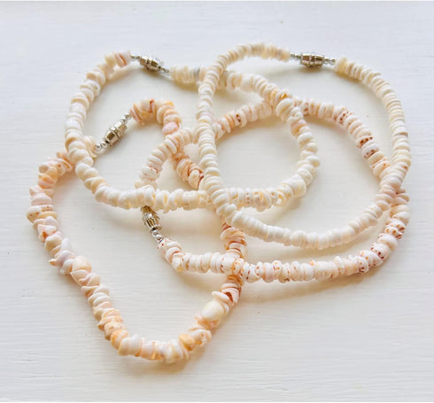 Hawaiian Natural Puka Shell Anklet from Maui, Hawaii...