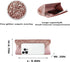Women Glitter Sequins Envelope Evening Bag Handbag Party Bridal Clutch Purse...