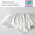 Mulberry Park 100% Silk Pillowcase - 19 Momme, Grade 6A Mulberry Silk - Deep Envelope Closure - White/Queen (20'' x 30'')...