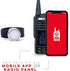 BTECH BS-PTT Wireless PTT (Push-to-Talk) Device - Compatible with GMRS-PRO Radios and HFP Bluetooth Headsets for Effortless Wireless Communication...