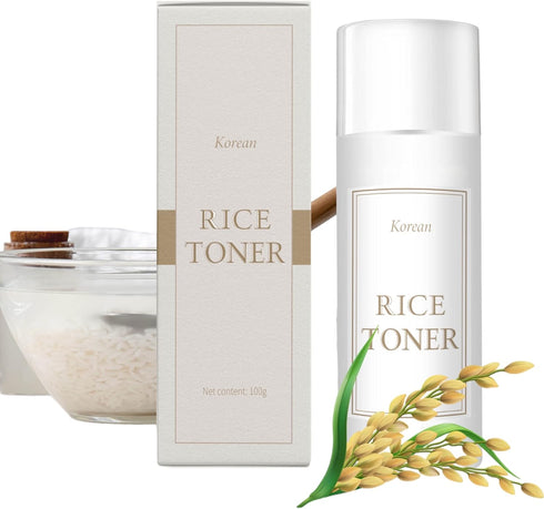 Korean Rice Toner, Rice Essential Toner, Korean Skincare, Rice Extract from Korea, Korean Beauty, antiaging, Glow Essence with Niacinamide, Hydrat...