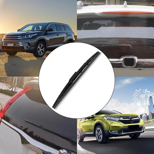 12.6 inch Rear Windshield Wiper Blade, Compatible with Honda CRV Rear Window 2012 2013 2014 2015 2016 +More Cars, Rear Wiper Blade Replacement (Pa...