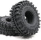 2pcs RC 1.9 Mud-Terrain Tires Tyres Height 121mm/4.75inch for 1/10 Redcat Gen8 / Traxxas TRX-4 / RC4WD D90 TF2 / Tamiay CC01 / Axial SCX10 90047 S...