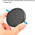 PATIKIL 72mm Lens Cap, 3 Pack Sides Pinch Snap Camera Lens Cover for Front Lens with Cloth, Suitable for 72mm Thread Universal DSLR Lenses for Nik...
