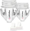 Maymom Breastmilk Storage Bag Adapters Compatible with Spectra S1, S2 Pumps ; 2 Duckbill Valves Included; Clear BPA Free Material; Boiling Water O...
