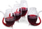 Fox Run Hand Blown Glass Port Sippers, Set of 4, 2.75 Ounces, Clear...