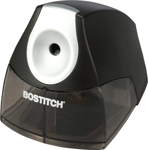 Compact Desktop Electric Pencil Sharpener, Black, Sold as 1 Each...