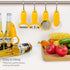 Original Corn Grater, Corn Peeler, Cheese Shredder, Bottle Opener and Pizza Cutter, Kitchen Gadgets 5 Piece Set(Yellow)…...