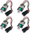 4PCS DC PWM Motor Speed Controller, Adjustable 6V 12V 24V 28V 3A 80W DC Motor Speed Controller Adjustable Reversible Switch...