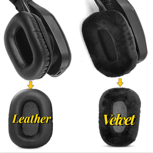 B450XT Replacement Ear Cushions Compatible with Blue Parrot B450-XT B450xt/B550-XT Noise Cancelling Headset Protein Leather/Velours Earpads Parts...