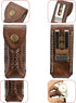 Tourbon EDC Leather Pocket Folding Knife Sheath Carrier Holster Flashlight Holder Case Wine Bottle Opener for Belt...