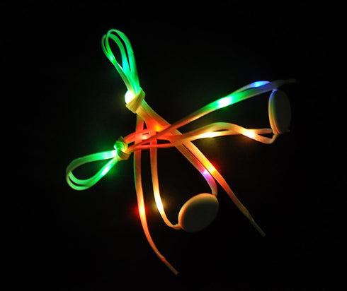 Lystaii LED Light Waterproof Shoelaces Shoestring Battery Powered Flash Lighting the Night for Party Hip-hop Dancing Skating Running Cosplay Decor...