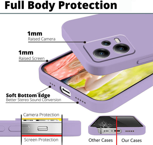 Compatible with Redmi Note 12 Pro Plus Case Silicone Liquid Dark Green, Soft Smooth Touch Xiaomi Redmi Note 12 Pro Plus Phone Case Silicone Shockp...
