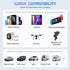 Super Fast Charger with 100W, 4 in 1 Retractable Car Charger for iPhone and Type C, Retractable Cables (31.5 inch) and 2 Charging Ports, Compatibl...
