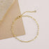 Tasiso Dainty Ankle Bracelets for Women 14K Gold Plated Paper Clip Figaro Satellite Beaded Link Chain Anklets Simple Cuban Lip Chain Anklet Bracel...
