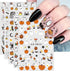 JMEOWIO 9 Sheets Halloween Nail Art Stickers Decals Self-Adhesive Cute Pumpkin Ghost Nail Supplies Nail Art Design Decoration Accessories...