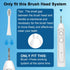 Replacement Flossing Toothbrush Heads for Water Pick SF-01 / SF-02 / SF-03 / SF-04-5 Count with Crystal Caps?Advanced Design, Compact- 5 Count...