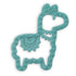 Itzy Ritzy Silicone Baby Teether – BPA-Free Infant Teether with Easy-to-Hold Design and Textured Back Side to Massage and Soothe Sore, Swollen Gum...