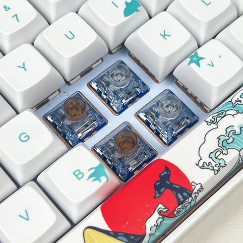 Kailh Box Whale Pro Silent Switch,Deep Sea Silent Tactile 3-Pin 45gf for Mechanical Keyboard(Whale Tactile 10Pcs)...