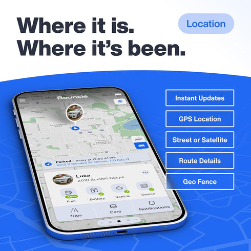GPS Tracker for Vehicles with Real-Time Location, Route History, Speed Monitoring, Geo-Fence & Accident Notifications - for Fleets & Family - Canc...