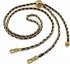 BEAULEGAN Thin Purse Chain Strap Adjustable - Replacement for Small Shoulder Crossbody Bag, 51 Inches Long Black...