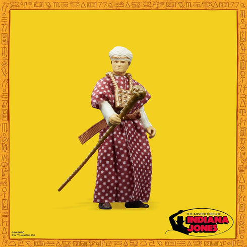 Indiana Jones and The Raiders of The Lost Ark Retro Collection Belloq (Ceremonial) Toy, 3.75-inch Action Figures for Kids Ages 4 and Up...