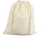 ToteBagFactory Cotton Drawstring Muslin Pouches Drawstring Favor Bags (Pack of 12) (10" x 12")...