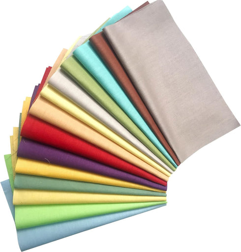 50 Pcs Cotton Fabric Fabric Bundle Quilting Fabric Bundle Patchwork for DIY Sewing Crafts (20 * 20cm)...
