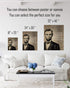 Abraham Lincoln Historic Quote - Wall Art Decor - Unframed 16x20 Inch Poster - Great Inspirational Gift - Motivational Print - American Patriotic ...