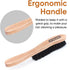 Hat Brush Horsehair Felt Hat Cleaner, Horse Hair Brush for Baseball Cap, Cowboy Hats, Shoes, and Clothes Brush, Soft Bristles Wooden Cleaning Brus...