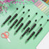 50Pcs Black Beadable Pens Plastic Bead Pen Black Ink Ballpoint Pens Diy Pens Cute Cool Pens for Journaling Students Teacher Bridal Graduation Gift...