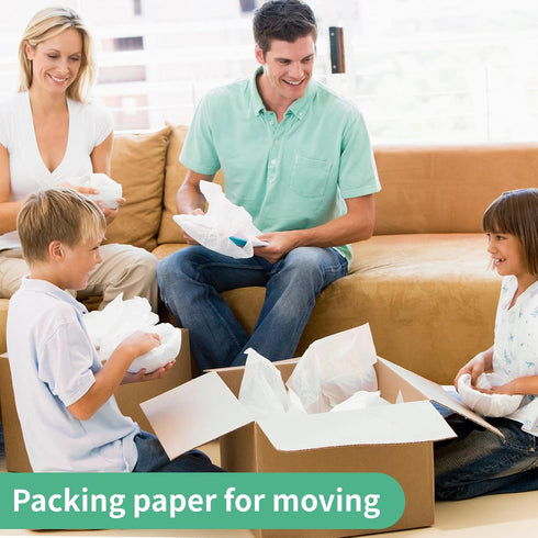 60 Sheets Packing Paper, 14" x 22" Packing Paper Sheets for Moving, Packing Paper for Moving, Newsprint Paper for Shipping, Box Filler, Wrapping, ...