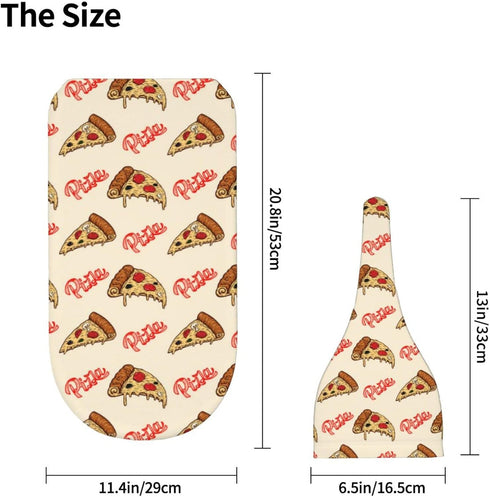 Pizza Food Baby Stuff Newborn Swaddle and Hat Set Stretchy Soft Funny Baby Receiving Blanket Gifts for Infant Baby Boy Girl...
