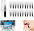 100PCS Interdental Brushes 2 Sizes, 360° Bendable Soft Bristles Braces Brush Dental Brushes Between Teeth Gum Interdental Brushes for Gum Braces O...