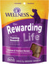Wellness Rewarding Life Grain-Free Soft Dog Treats, Made in USA with Healthy Ingredients, Ideal for Training (Chicken & Venison Recipe, 6-Ounce Ba...