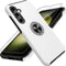 Galaxy S23 FE Case, Samsung Galaxy S23 FE Case with HD Screen Protector, Shockproof Samsung S23 FE Case with 360° Magnetic Ring Holder Kickstand P...