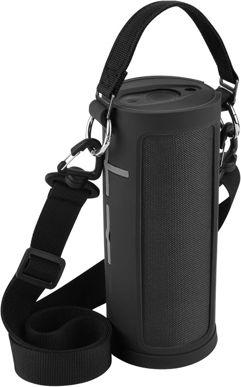 TXEsign Silicone Case Cover for Ultimate Ears Boom 3 Bluetooth Speaker, Travel Carrying Protective Skin Sleeve Speaker Cover with Handle Strap and...